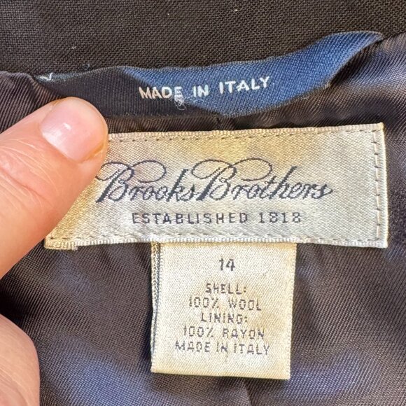 Brooks Brothers Ladies 14 Navy Jacket/Blazer - Picture 3 of 10